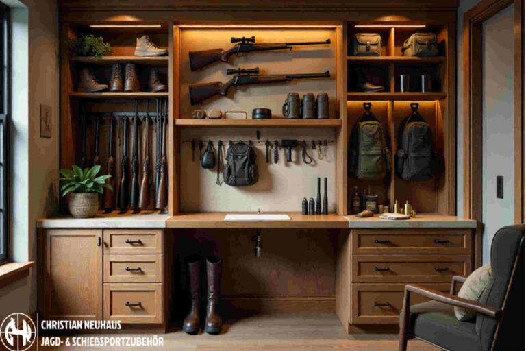 Wie können Jäger eine stilvolle und zugleich funktionale Gear-Station zu Hause einrichten?