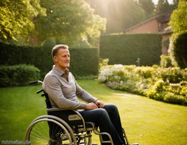 Michael Schumacher Rollstuhl Garten