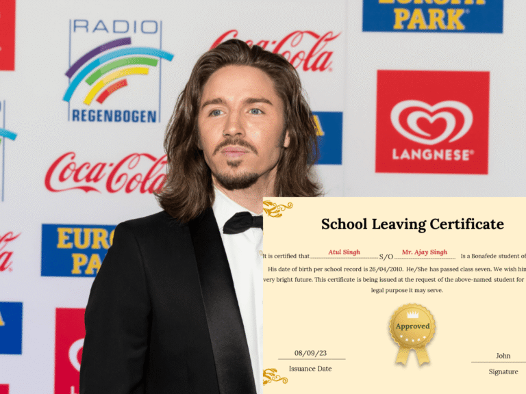 Gil Ofarim Schulabschluss